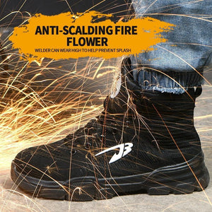 Starka Steel Toe Puncture-Proof Work Boots - The Trendy