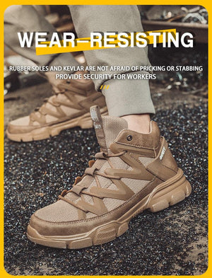 Dorg Work Steel Toe Shoes - The Trendy