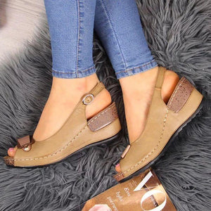Sinnea Women Buckle Sandals - The Trendy