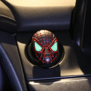 Spider hero Car Engine Ignition Start Button Cover - The Trendy