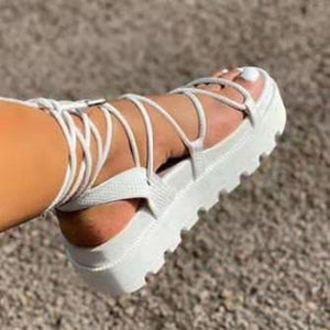 Woman Platform Sandals - The Trendy
