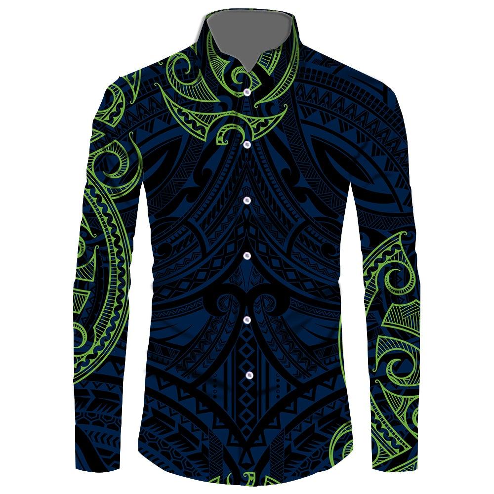 Polynesian Full Sleeve Island Shirts - The Trendy