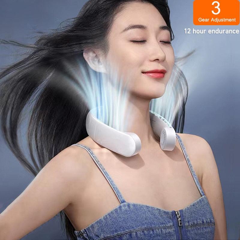 Portable Hanging Neck Fan - The Trendy