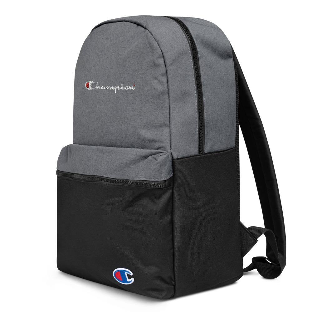 Embroidered Champion Backpack - The Trendy