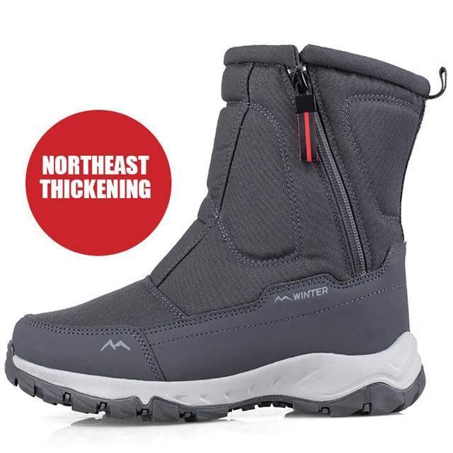 Varney Thick Warm Snow Boots - The Trendy