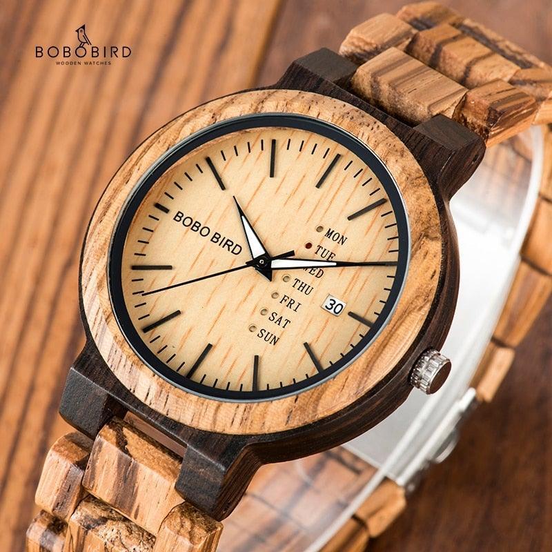 Bobobird Exquisite Wooden Watch - The Trendy