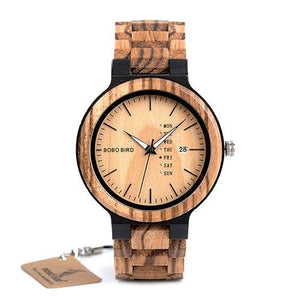 Bobobird Exquisite Wooden Watch - The Trendy