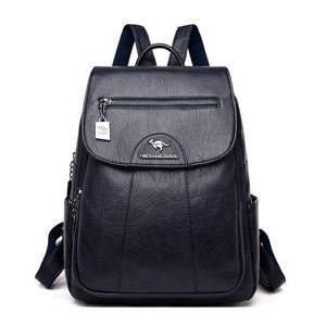 Maylia Leather Backpack - The Trendy