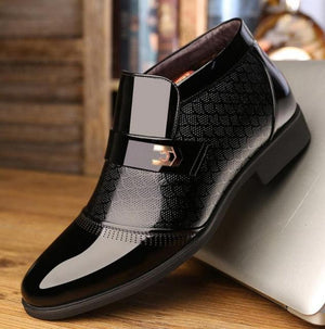 Larky Men Patent Leather Shoes - The Trendy