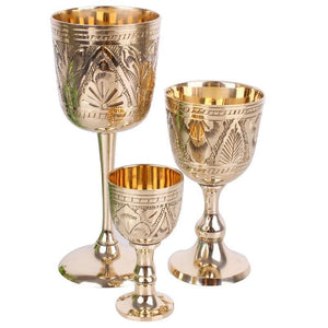 Pure Brass Handmade Glass - The Trendy
