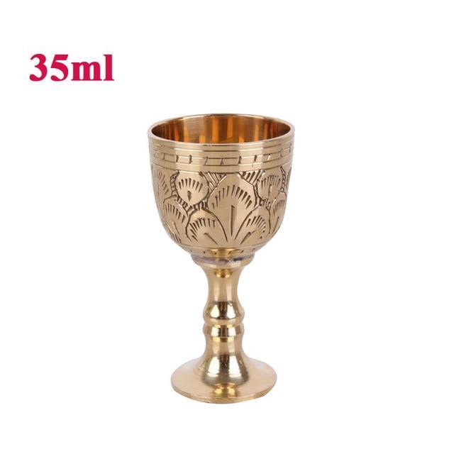 Pure Brass Handmade Glass - The Trendy
