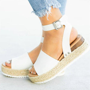 Varcy Women Wedge Sandals - The Trendy